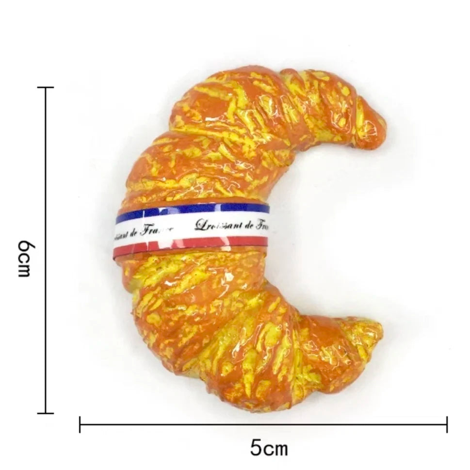 Europe France Lyon Strasbourg Marseille Resin 3D Fridge Magnets Tourism Souvenir Refrigerator Sticker