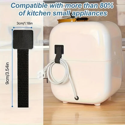 10/20pcs Cord Organizer, Cord Holder For Mixer, Coffee Maker, Blender, Air Fryer, Pressure Cooker And Other Kitchen Appliances