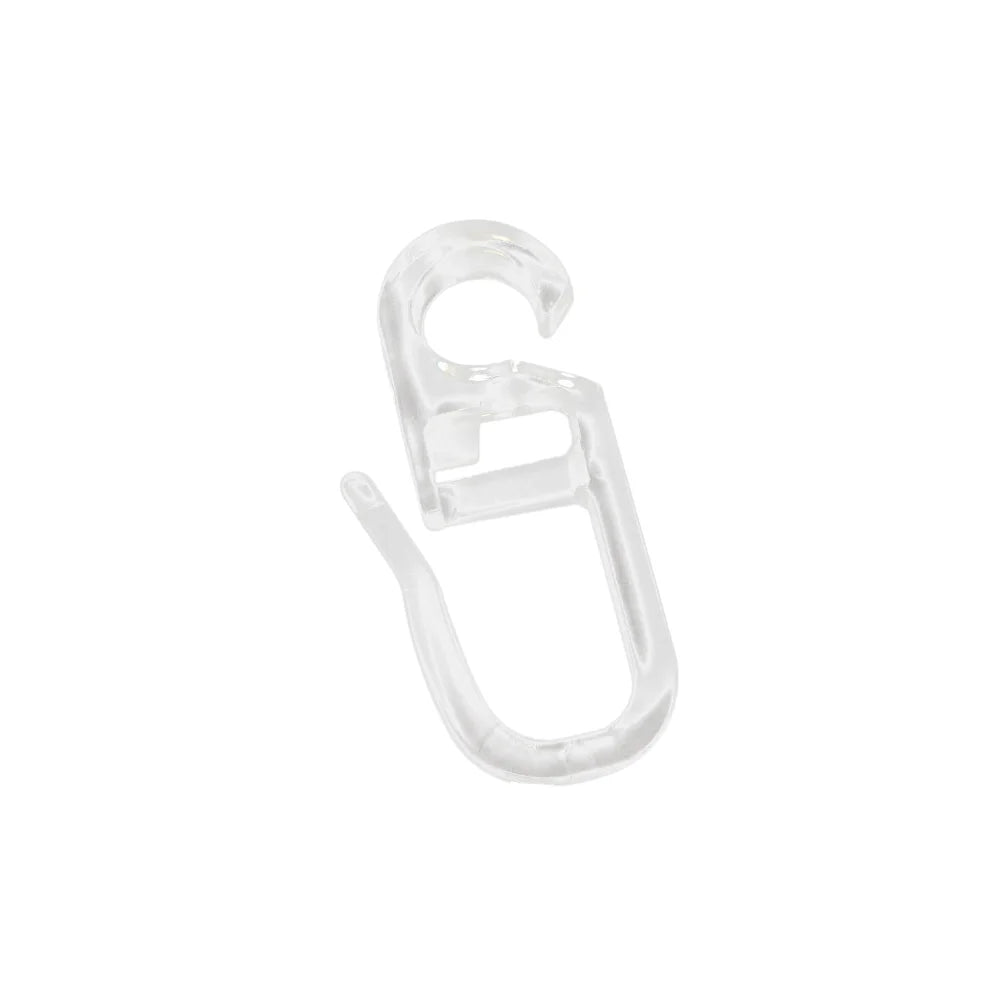 50Pcs Bed Curtain Special Hooks Curtain Accessories Curtain Hanging Ring Universal Curtain Sliding Curtains and Tulle