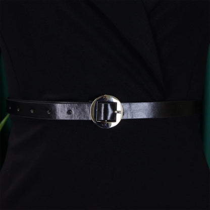 Elegant Office Dresses for Woman V Neck Full Sleeve Belt Waisted Sheath Package Hips Mid Calf Formal Business Work Wear Gowns OL