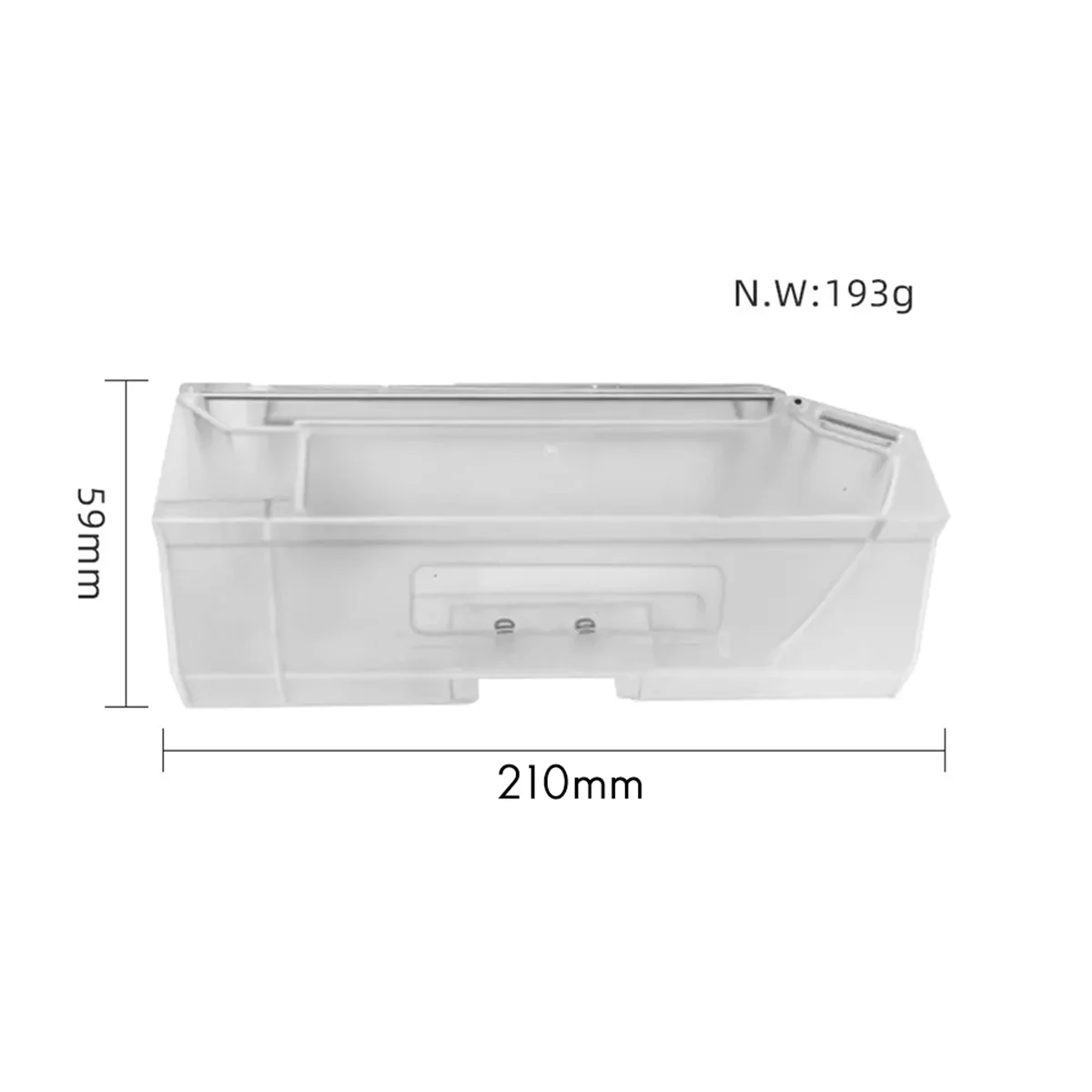 For Dreame L10 Ultra / L10S Ultra / Xiaomi X10+ / Mijia OMNI 1S Robot Vacuums Filter Dust Box Contanier Accessories
