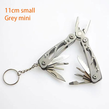 Stainless Steel Pliers Outdoor Knife Combination Folding Car Convenient Knife Pliers Pliers Multifunctional Tools