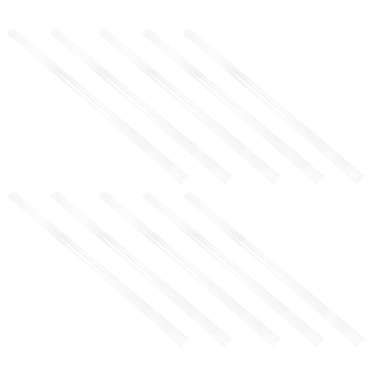 10Pcs Bookbinding Slide Binders Spine Bars Slide Grip Binding Bars Plastic Slide Binders