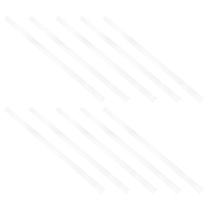 10Pcs Bookbinding Slide Binders Spine Bars Slide Grip Binding Bars Plastic Slide Binders