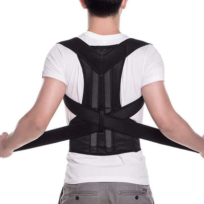 Posture Corrector Back Brace Stop Slouching And Hunching Adjustable Back Trainer Unisex Correction Belt