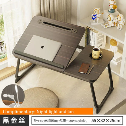 Laptop Desk Laptop Bed Stand Foldable Laptop Table Folding Breakfast Tray Portable Lap Standing Desk Reading and Writing Holder