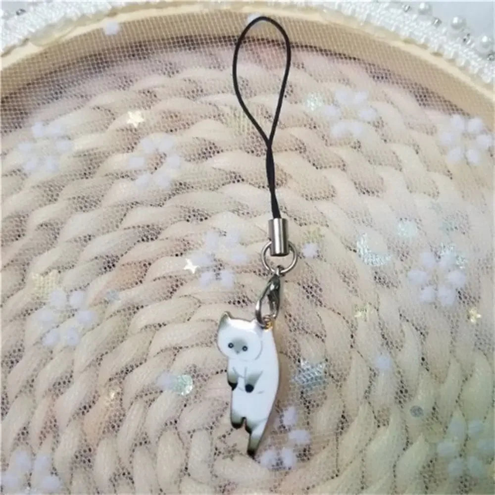 Telephone Chain Bag Charms Case Strap Decor Keychains Phone Hanging Charms Phone Lanyards Cat Phone Strap Mobile Phone Strap