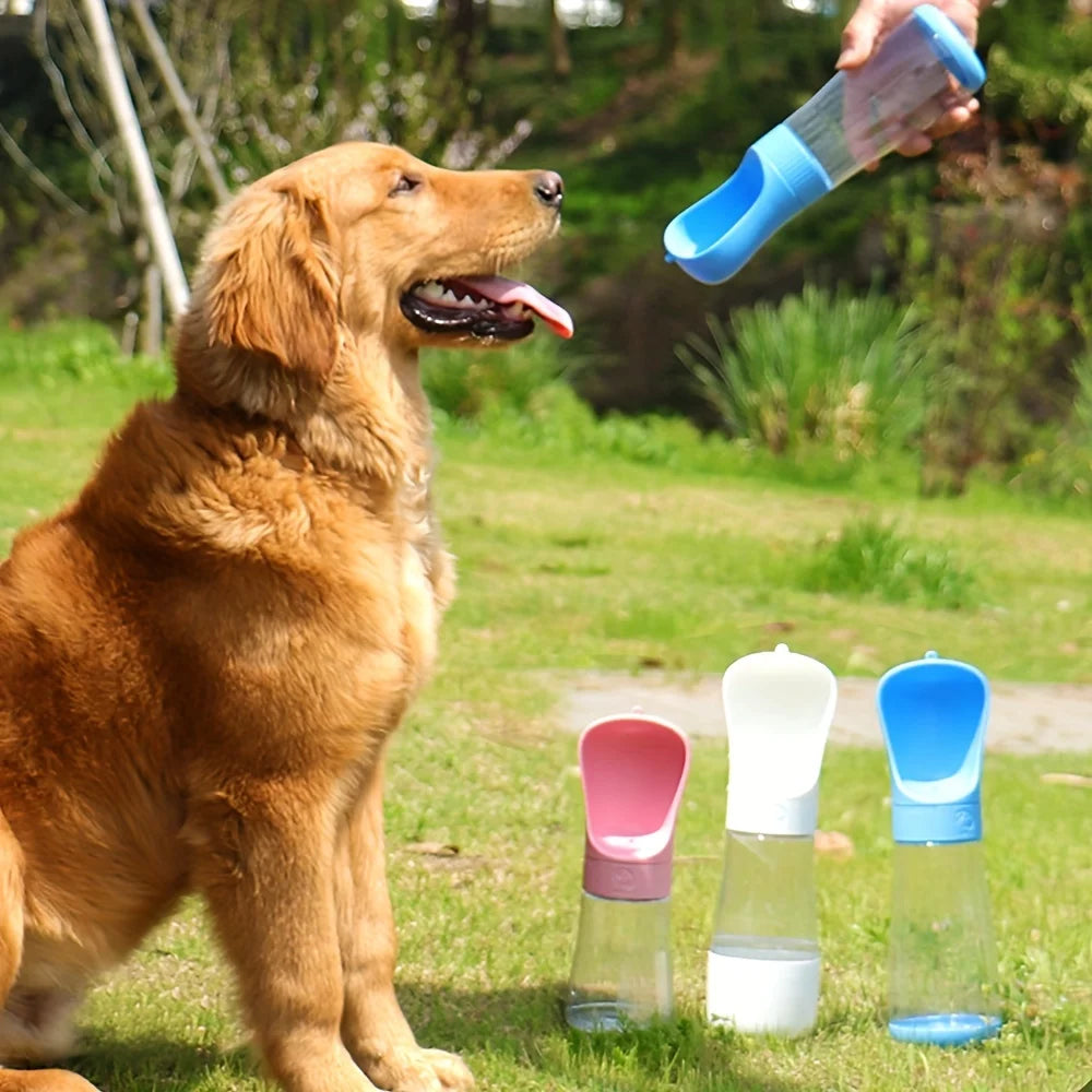 Portable Dog Water Bottle and Bowl Dispenser - Keep Your Pet Hydrated on the Go, Dog Outdoor Water Cup