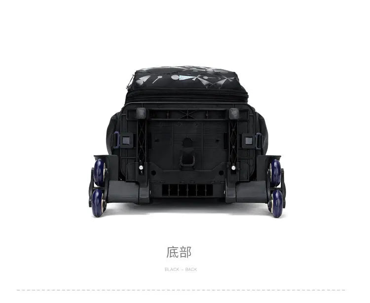 School Rolling Backpacks School bags for Boys Trolley bag with Wheels Waterproof Orthopedic School Bag Student Wheeled Backpack