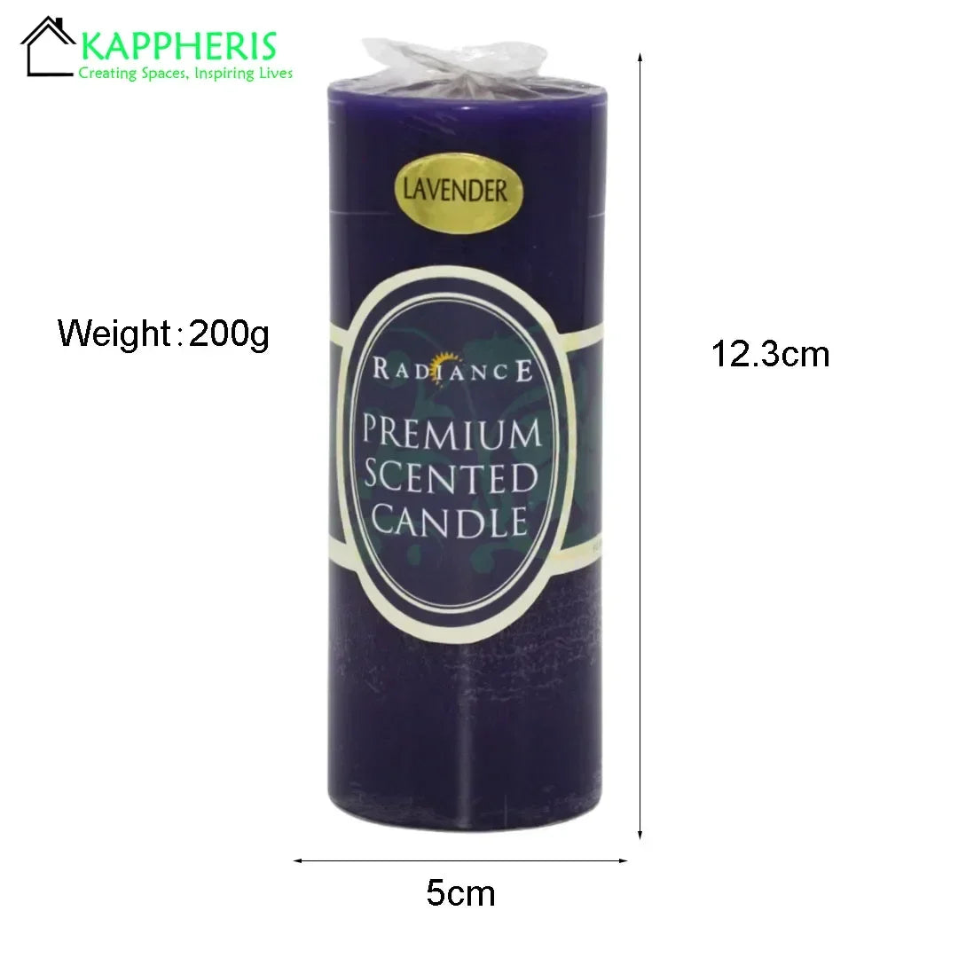 Flameless Pillar Candles Black Red Yellow Scented Candles Large Soy Wax Prayer Church Candles Aromatherapy