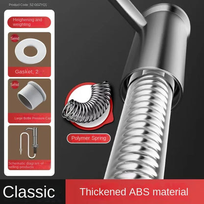 Kitchen sink soap dispenser sink detergent press household washing basin soap extension tube detergent pressurizer