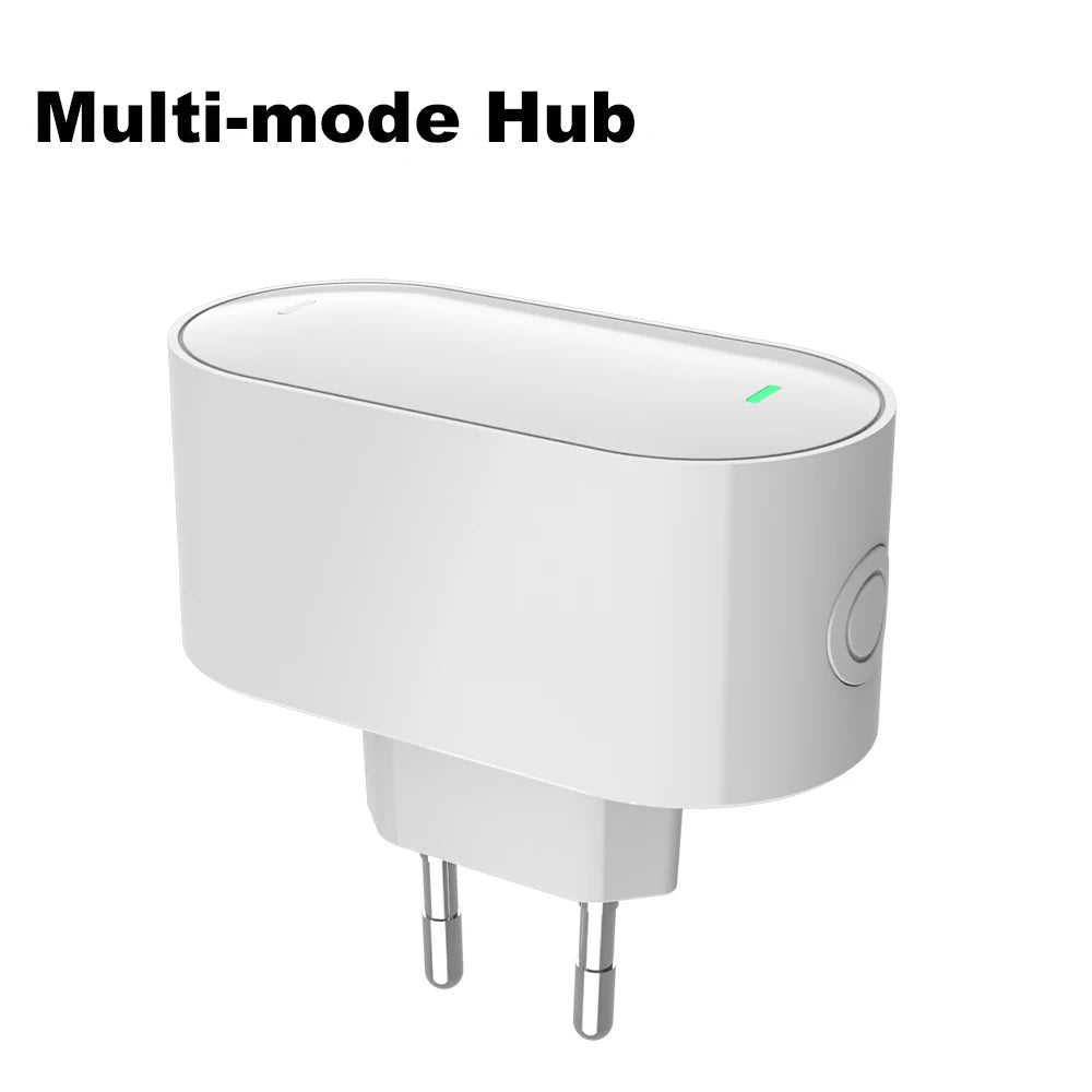Tuya Smart ZigBee Gateway Hub Plug-in Type Multi-mode Bluetooth Gateway Bridge for Smart Home Automation Works with Alexa