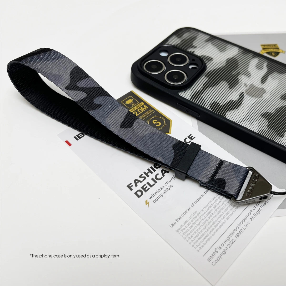 Phone Lanyard Strap for Camera & Cellphone [2-in-1], Adjustable Long/Short Hanging Rope, Anti-Slip Neck Strap for Phones, ID Car