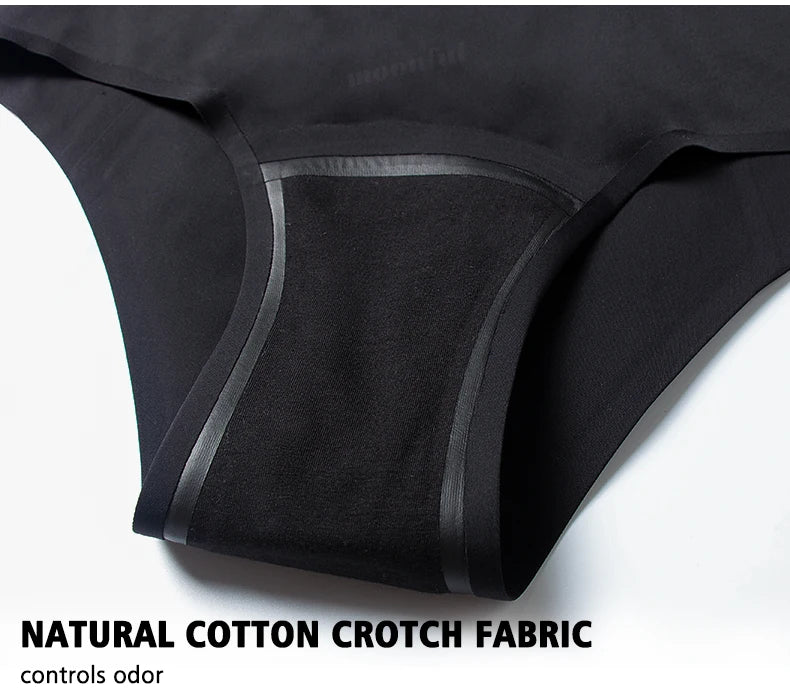 Menstrual Panties for Women Seamless Period Panties Leak Proof Menstrual Briefs Heavy Absorbent Underwear Culotte Menstruelle