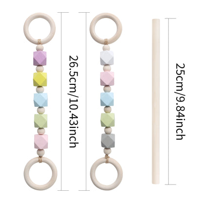 Wooden Curtain Holder Curtain Tieback Hanging  wooden Curtain rope Ball Tie Back Curtain Straps Home Decoration