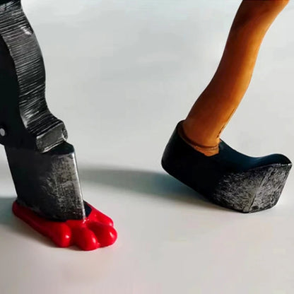 Funny Knife Magnetic Fridge Stickers 3D Fun Axe Fridge Magnet Novelty Home Decor Gifts Eye-Catching Fridge For Iron Surface