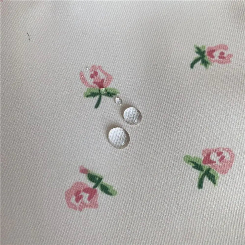 White Print Backpack Large-capacity Student Schoolbag Girl Cool High School Student Schoolbag Backpack Travel Bag