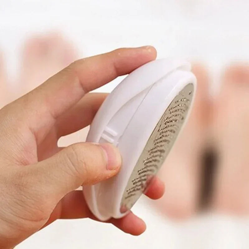 Fashion Foot Care Tool Home Use Massage Care Oval Egg Shape Pedicure Foot File Callus Cuticle Remover