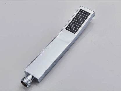 Brass Hand Held Shower Head Black Golden Handshower Head 100% Copper Head Faucet Accessory Single Function Shower Head