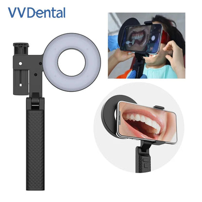 VV Dental LED Oral Flash Light Dental Photography Equipment with 8 LED Lamp for Dentist Oral Photography Instrument