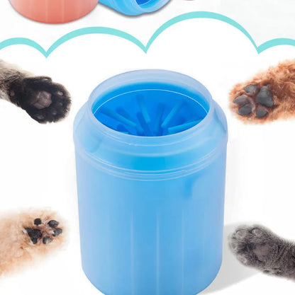 S/M/L Pet Pet Paw Soft Silicone Material Pet Foot Wash Cup Cat and Dog Foot Cleaner Portable Cleaning Tools Bucket Pet Supplies