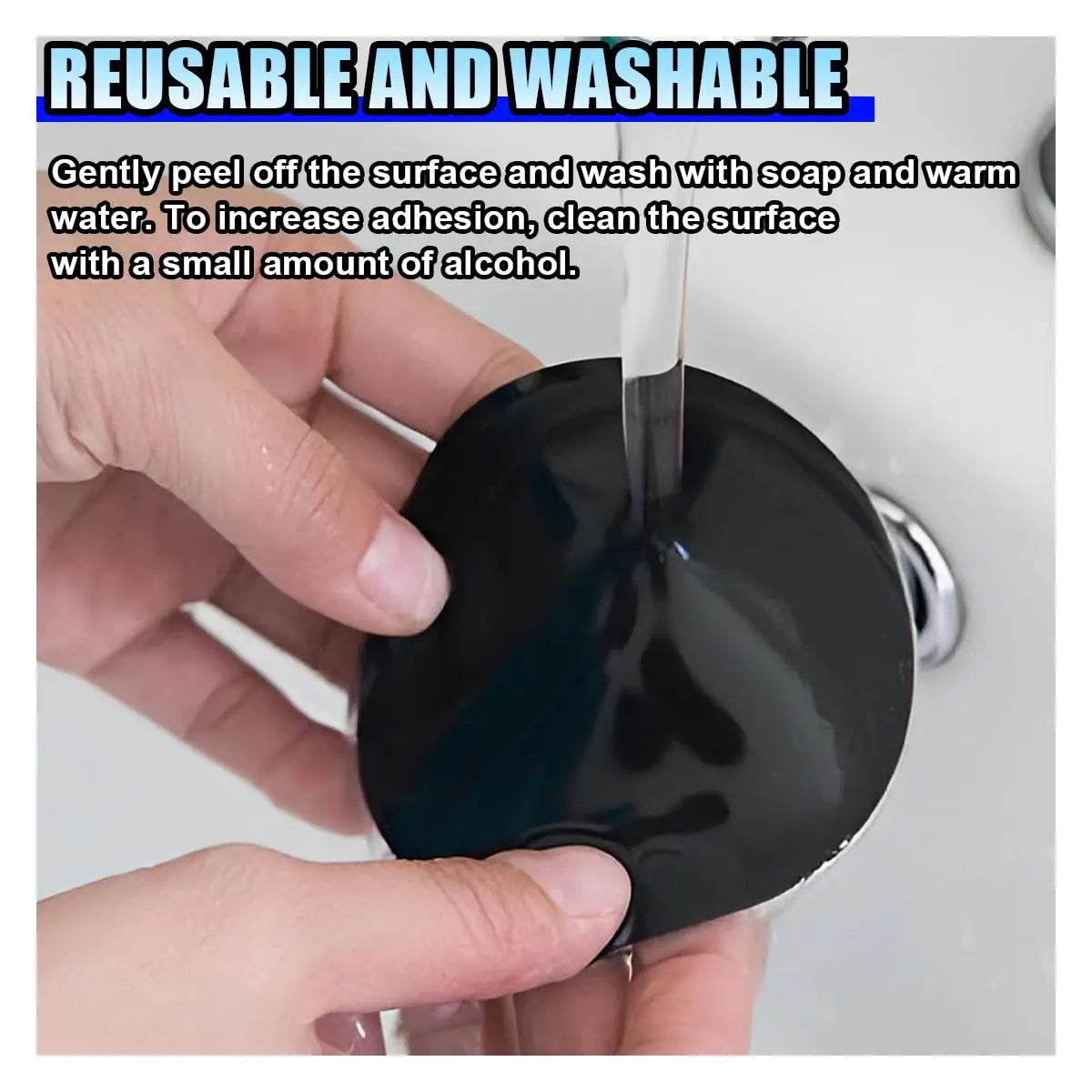 3PCS Car Dashboard Non-Slip Mats, Removable Sticky Silicone Gel Pad, Multi-Functional Auto Magic Gel Holder Stick to Cell Phone