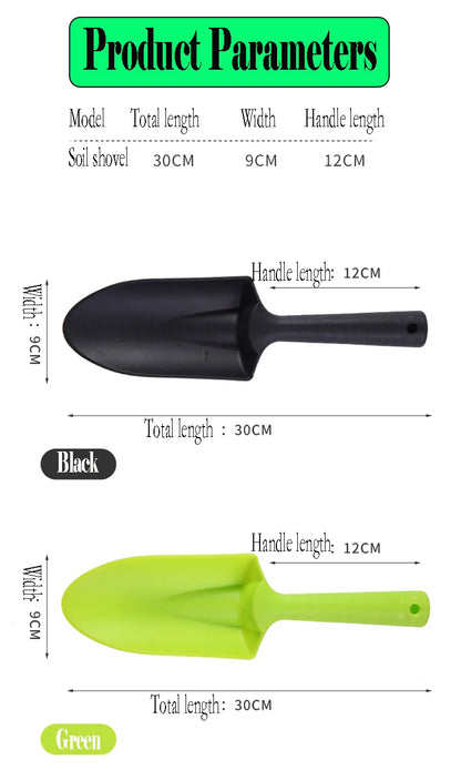Gardening Plastic soil  Shovel for planting flowers and Loosening Soil Tools