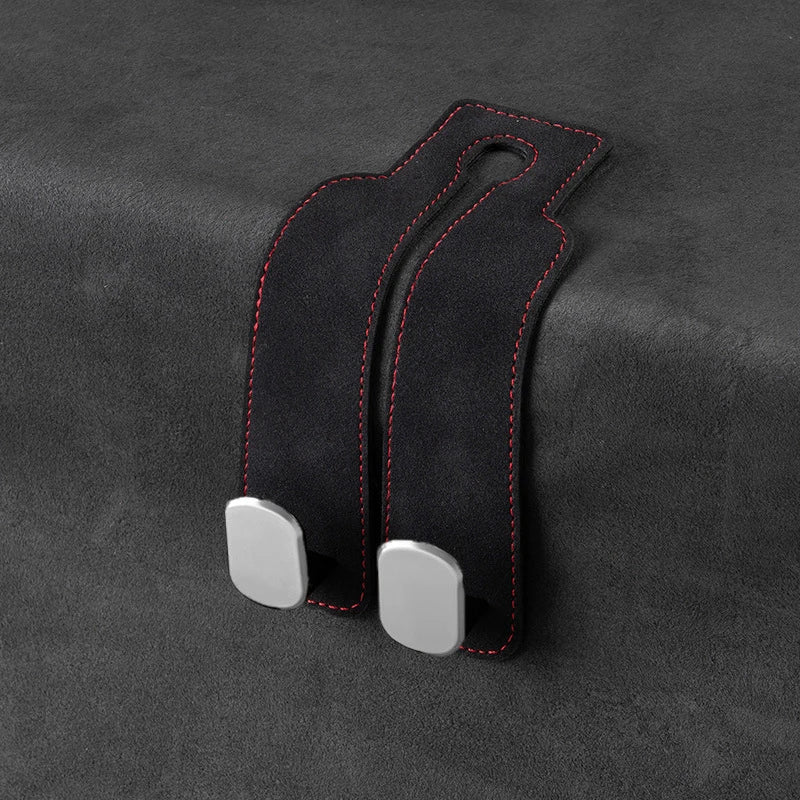 2 in 1 Car Hook For Car Rear Seat Back Hooks Headrest Hanger Clip Universal Double Hooks Holder Storage Car Interior Accessories