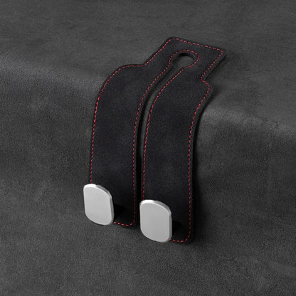 2 in 1 Car Hook For Car Rear Seat Back Hooks Headrest Hanger Clip Universal Double Hooks Holder Storage Car Interior Accessories