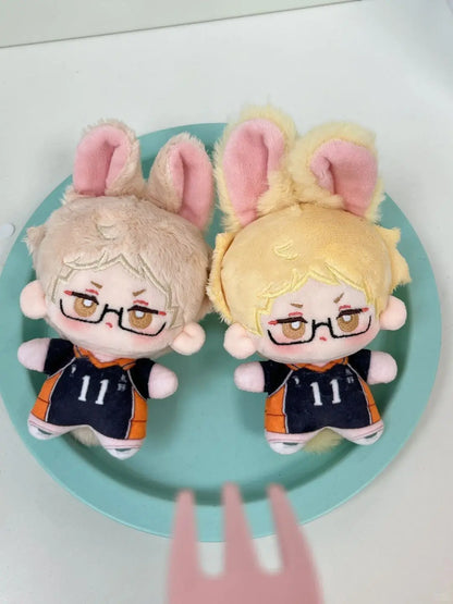 Haikyuu!! Kei Tsukishima Hinata Shoyo Tobio Kageyama Tadashi Yamaguchi Plush Doll Stuffed Toys Plushie Gift Cartoon Stuffed Toys