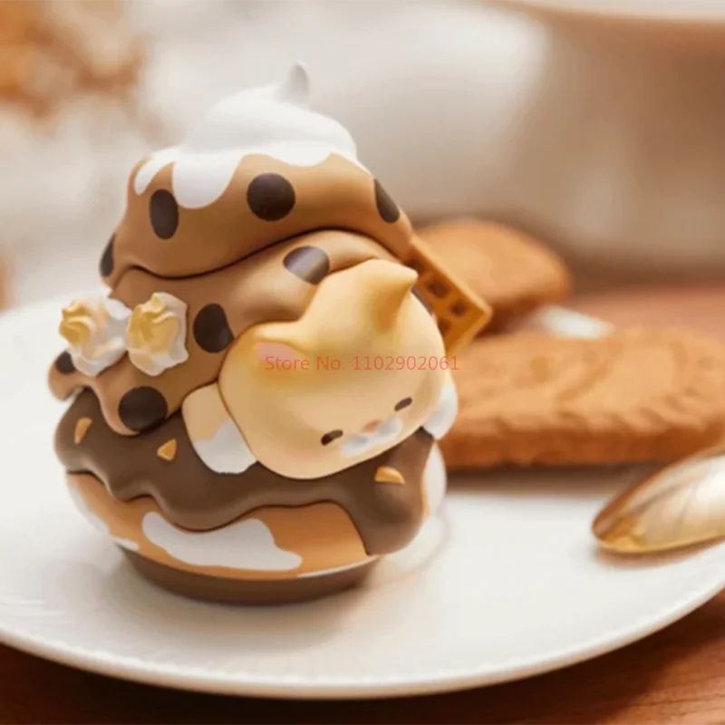 Spot FEMI afternoon tea dessert series tide play blind box hand set up hazelnut milk tea girl birthday gift