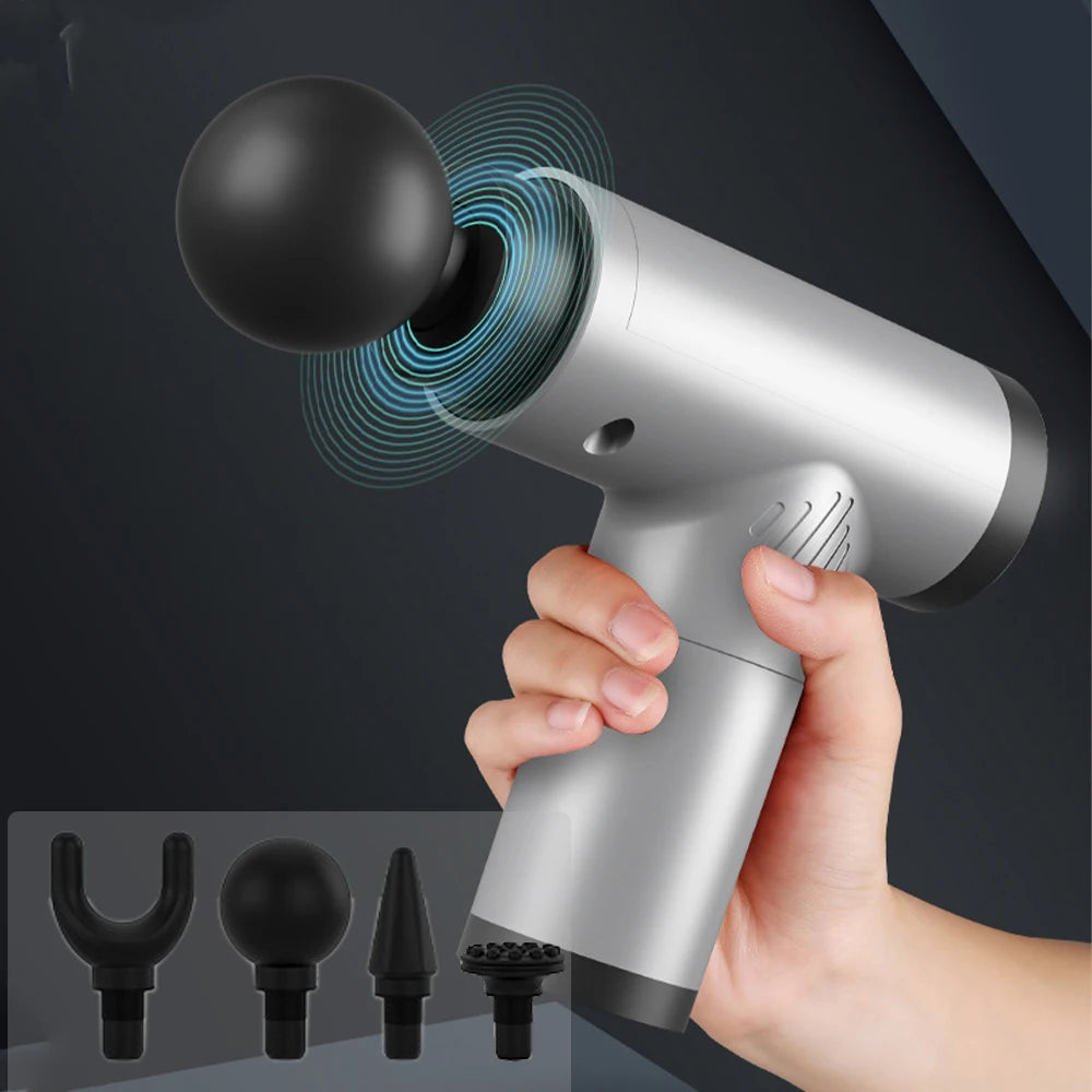 Mini Massage Gun with Multiple Adjustable Levels Portable Small Gun Electric Shock Muscle Massage Exercise and Fitness