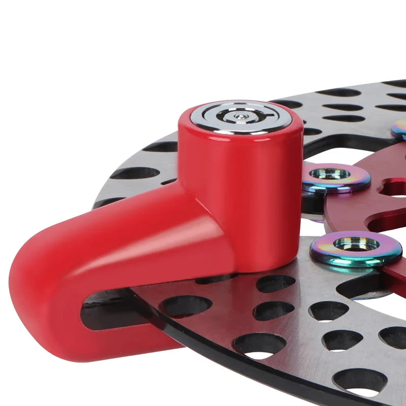 Motorcycle Lock Bicycle Motorbike Motorcycle Disc Brake Lock Theft Protection for Scooter Safety Bike Lock Security Anti Theft