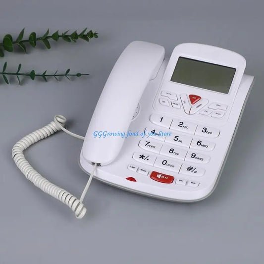 H9EB L-51 Corded Landline Phone Fixed Telephone for Hotel Room, Office Caller Display