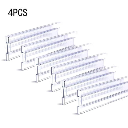 1/2/4/8PCS Drawer Dividers Organizers Adjustable Cabinet Storage Clothes Drawer Organizer Clear Drawers Separators Kitchen Tools