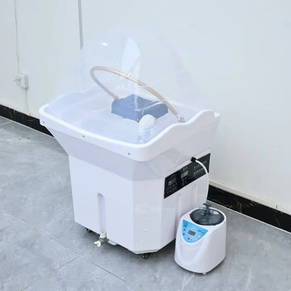 Japanese style convenient cleaning shampoo bed, lightweight shampoo basin, reclining shampoo basin, head spa shampoo basin