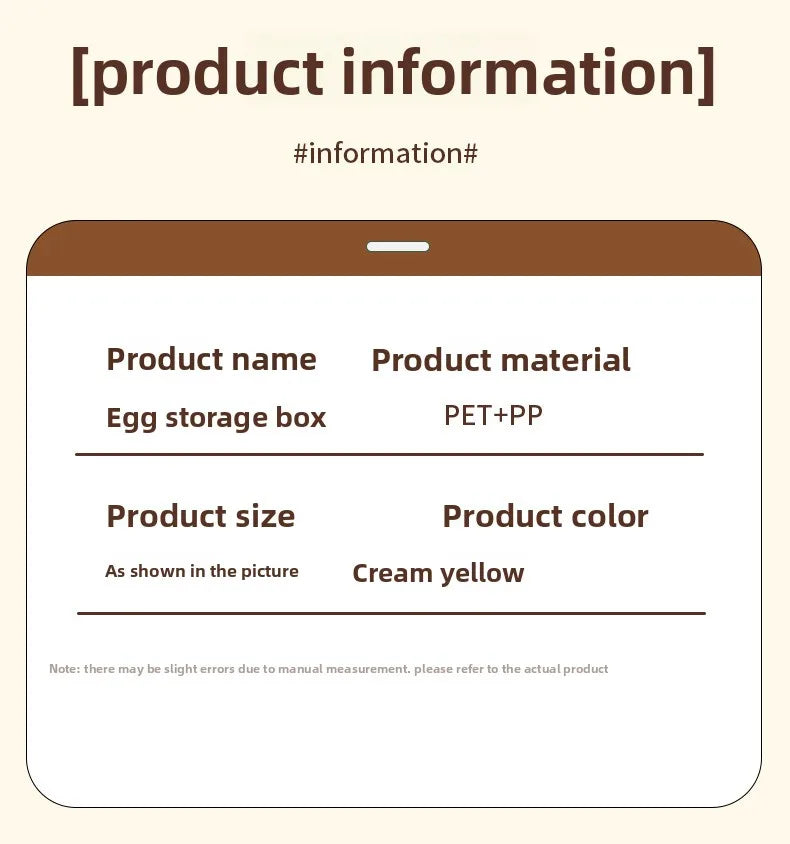 Smart Egg Storage Box - Slide-Out Drawer & Gravity Roller Design with Hidden Handle, Stackable Fridge Organizer for Side Door