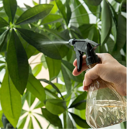 1PCS 500ML Spray Empty Bottles Refillable PET PET Bathroom Mist Sprayer Disinfection Water Container Watering Gardening Supplies