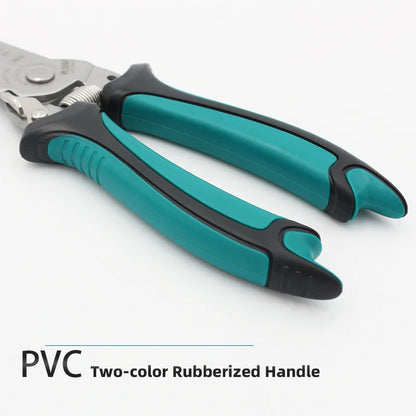 AMR Wire Stripping Tool 7 Inch Wire Stripper And Wire Cutter For 10-22 AWG Solid Wire And Stranded Wire