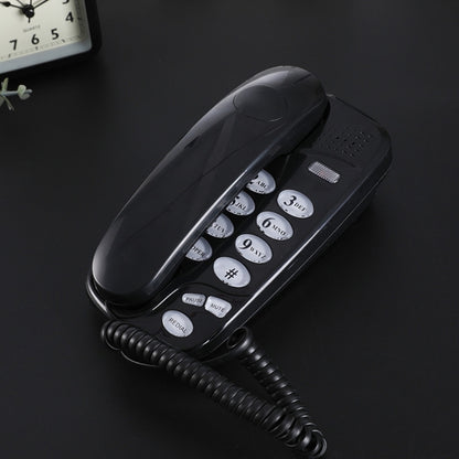 Wall Mounted Phone Fixed Landline Desktop Telephones with Call Light, Mute, and Redial Function Clear Sound 96BA