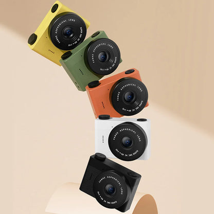 A5 Mini Camera With 1.54in Screen Vintage Camera Front Rear Camera Kids Camera Indoor Home Support TF Card Kids Vlog Camera