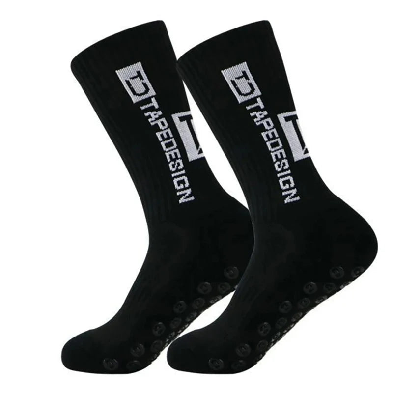Anti-Slip Football Socks High Quality Soft Breathable Thickened Sports Socks Running Cycling Hiking Men Women Soccer Socks