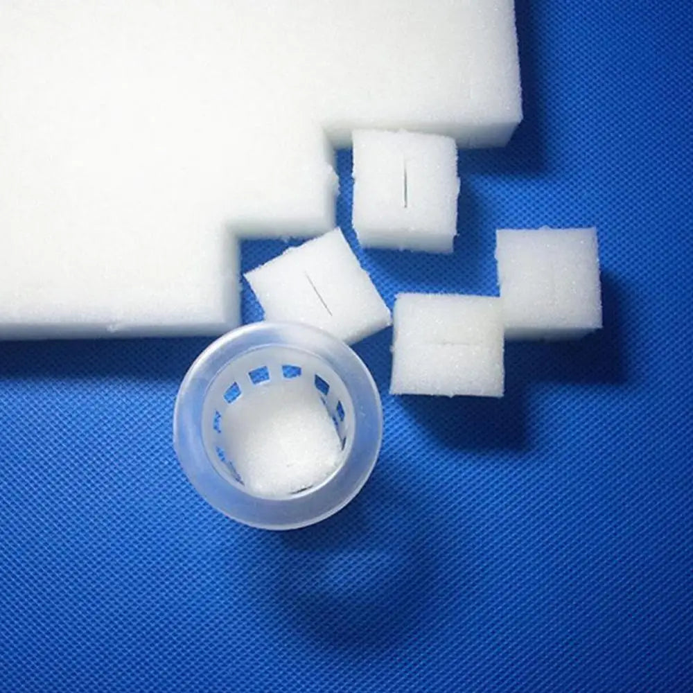 100 Hole/sheet Hydroponic Plant Sponge Garden Cultivation Seedling Soilless Culture Planting Tools Vegetables Nursery Pots Tray