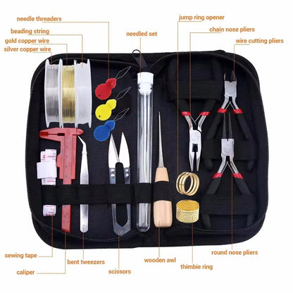 Jewelry Making Supplies Kit with Jewelry Making Tools Earring Charms Jewelry Wires Jewelry Findings Jewelry Making and Repair
