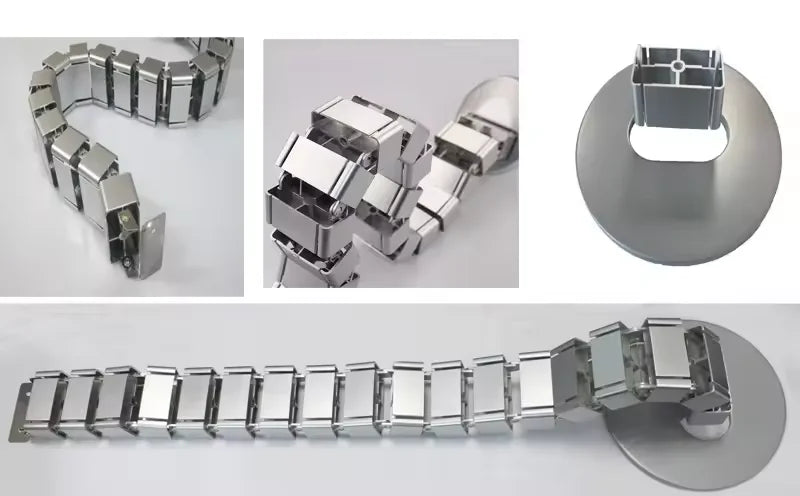 Desktop cable tray cable management workstation Snake cable manager manages cable trays