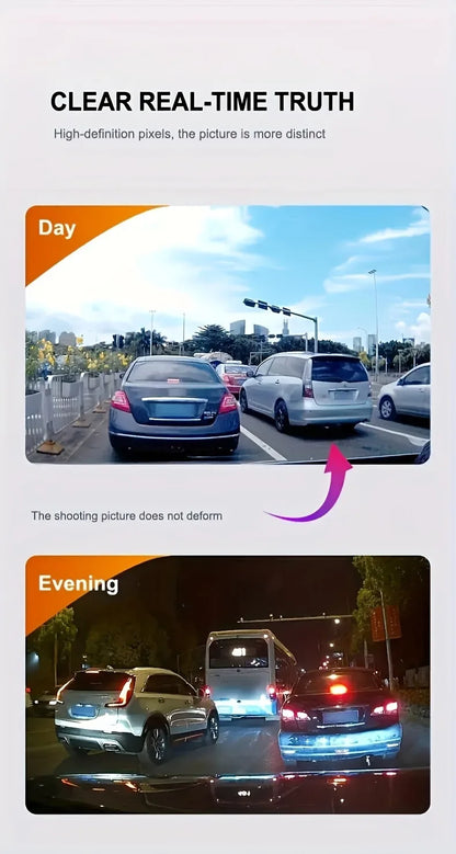 2 Camera Dash Cam For Car Camera 1080P Video Recorder  Car DVR Front Rear View Camera Night Vision Black Box Car Accessories