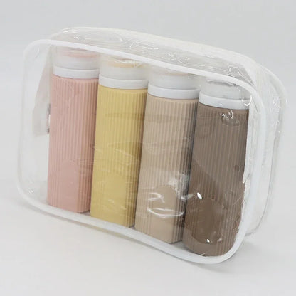 Travel Bottles for Toiletries Tsa Approved 3oz Travel Size Containers BPA Free Leak Proof Refillable Liquid Silicone Squeezable