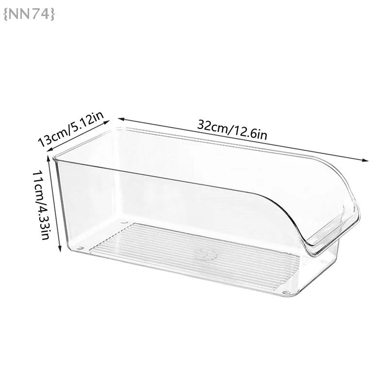 Organizer Drawer Storage Box for Refrigerator Egg Food Crisper Bathroom Bottles and Cans Desk Paper and Pen Organizer