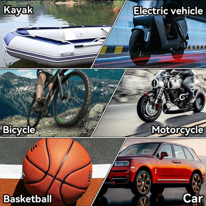 Electric Vehicle Air Pump Household Small Car Portable Tire Air Pump Wireless Charging Handheld Intelligent Digital Display