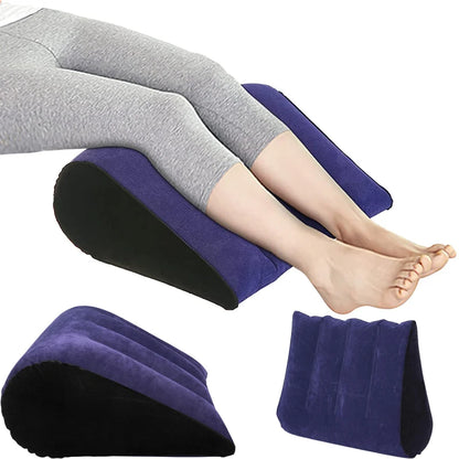Wedge Pillow Triangle Cushion Exotic Funny Love Position Cushion Game Inflatable Magic Triangle Inflatable Pillow for Couples